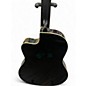 Used Ortega RCE145BK Black Classical Acoustic Electric Guitar