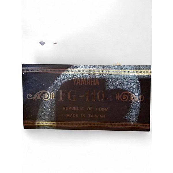 Used Yamaha fg110 Natural Acoustic Guitar