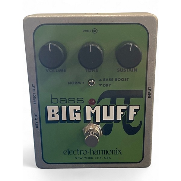 Used Electro-Harmonix Big Muff Bass Distortion Bass Effect Pedal