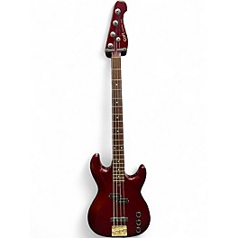 Used Cort PJ Bass Red Electric Bass Guitar