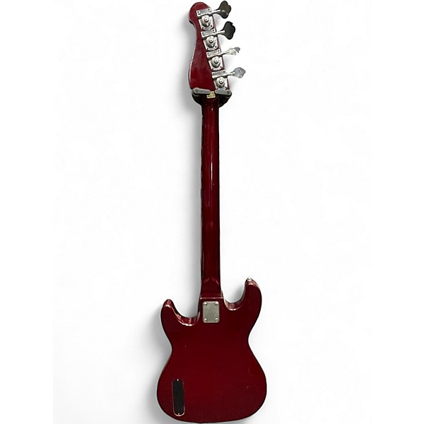 Used Cort PJ Bass Red Electric Bass Guitar