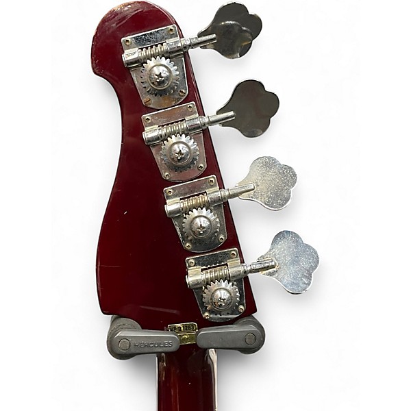 Used Cort PJ Bass Red Electric Bass Guitar