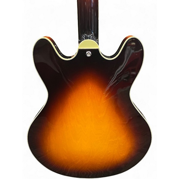 Used Eastman T386 2 Color Sunburst Hollow Body Electric Guitar