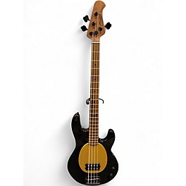 Used Sterling by Music Man Pete Wentz Signiture StingRay Black Electric Bass Guitar