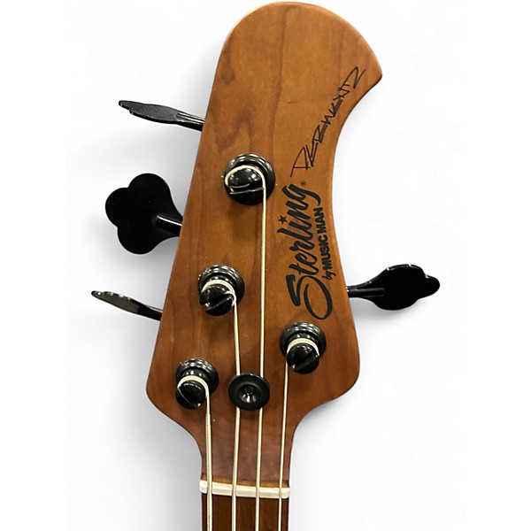 Used Sterling by Music Man Pete Wentz Signiture StingRay Black Electric Bass Guitar