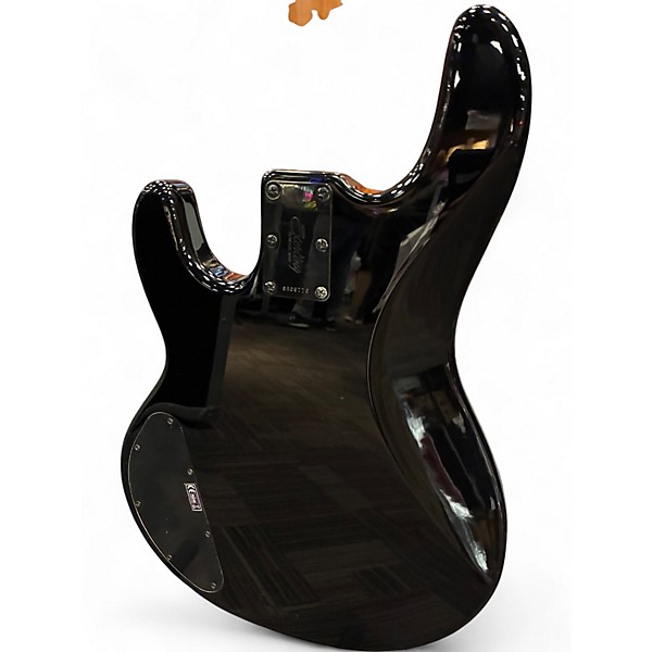 Used Sterling by Music Man Pete Wentz Signiture StingRay Black Electric Bass Guitar