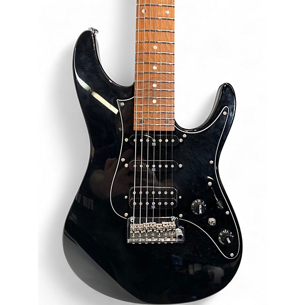 Used Ibanez AZ24047 7-STRING BLACK/BLACK Solid Body Electric Guitar