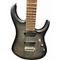 Used Sterling by Music Man John Petrucci JP157 7 String Trans Black Solid Body Electric Guitar