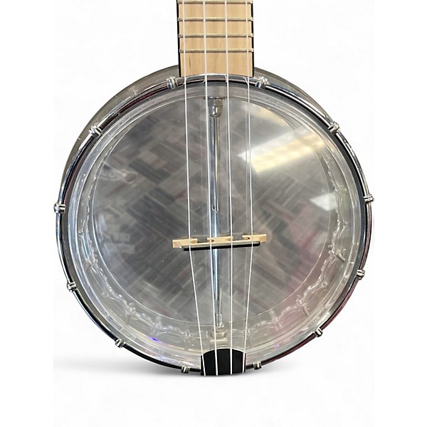 Used Kmise banjo ukelele Clear Ukulele