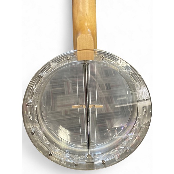 Used Kmise banjo ukelele Clear Ukulele