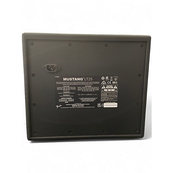 Used Fender Mustang LT25 25W 1x8 Guitar Combo Amp