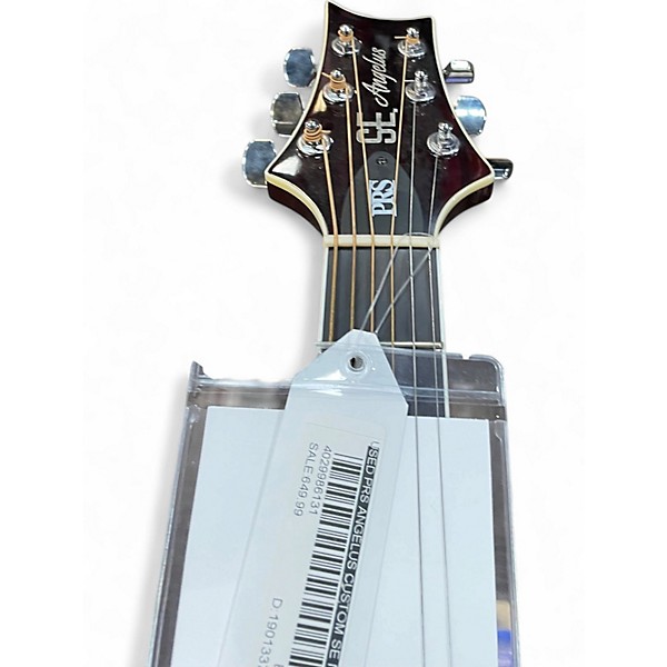 Used Prs Angelus custom se Natural Acoustic Electric Guitar