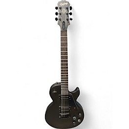 Used Epiphone Gothic Les Paul Studio Black Solid Body Electric Guitar