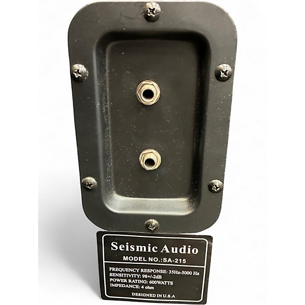 Used Seismic Audio SA-215 Bass Cabinet