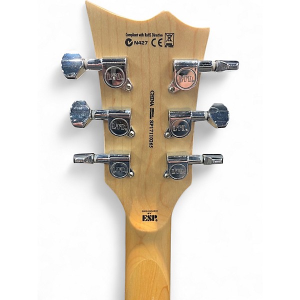 Used ESP LTD EC10 SLATE BLACK Solid Body Electric Guitar