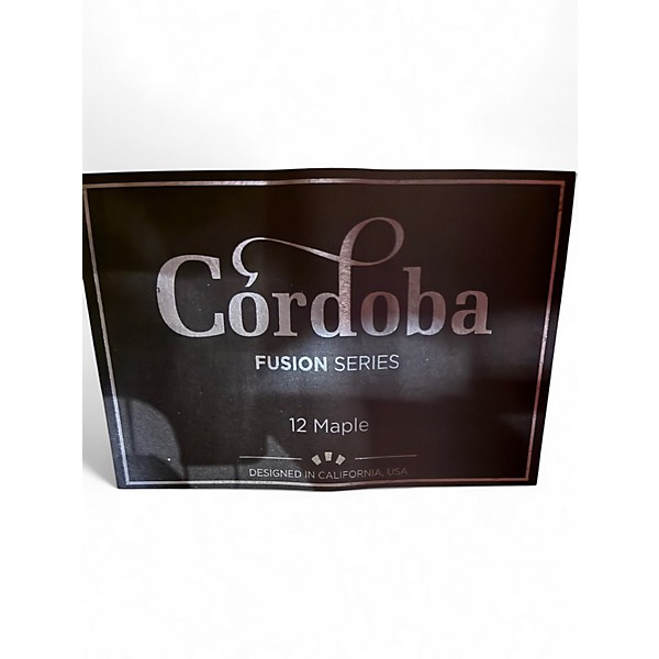 Used Cordoba Fusion 12 Maple Classical Acoustic Electric Guitar