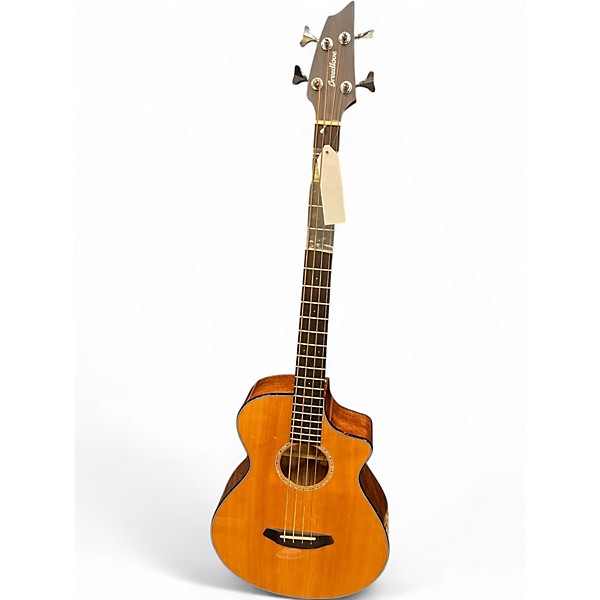 Used Breedlove Pursuit Concert Brown Acoustic Electric Guitar