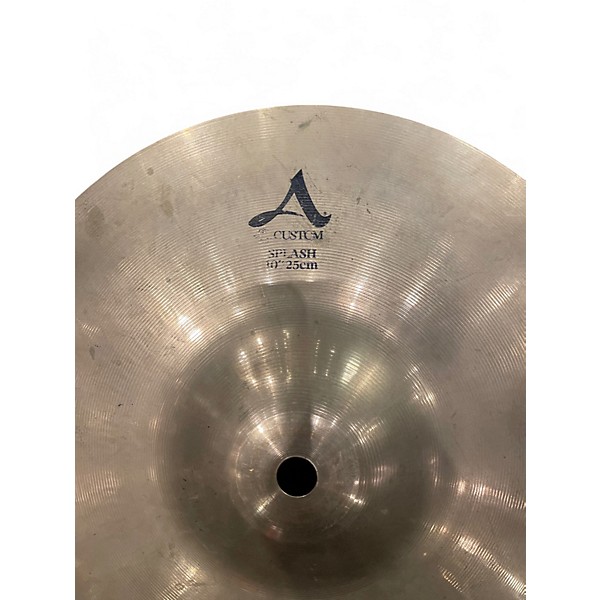 Used Zildjian Avedis 10in 10in AVEDIS 10IN BRILLIANT Cymbal