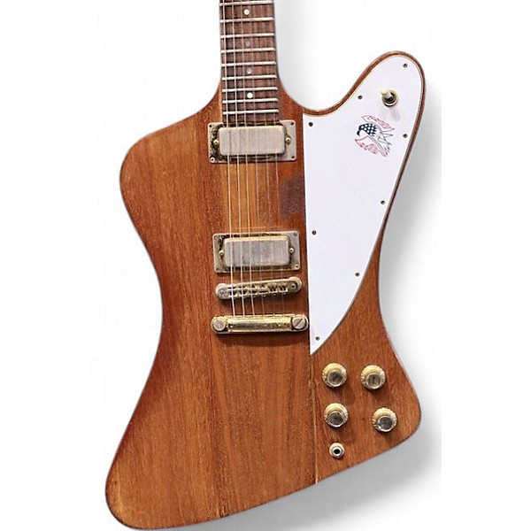Vintage 1976 Gibson Firebird V Natural Solid Body Electric Guitar