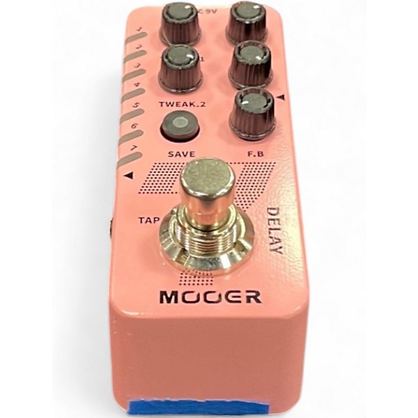 Used Mooer D7 DELAY Effect Pedal