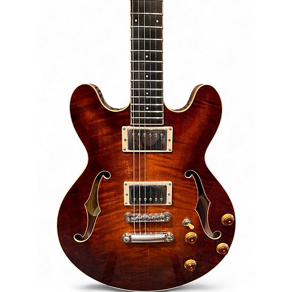 Used 2008 Eastman T184MX ES-STYLE Sunburst Hollow Body Electric Guitar