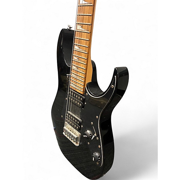 Used Ibanez GRGM21 Mikro Black Solid Body Electric Guitar