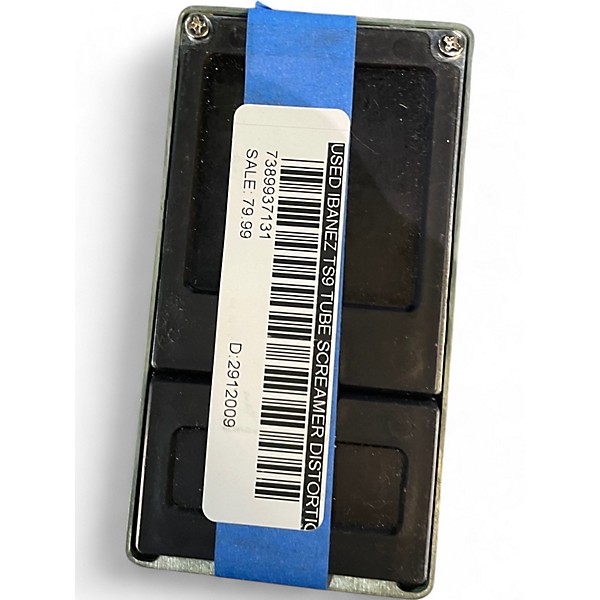 Used Ibanez TS9 Tube Screamer Distortion Effect Pedal