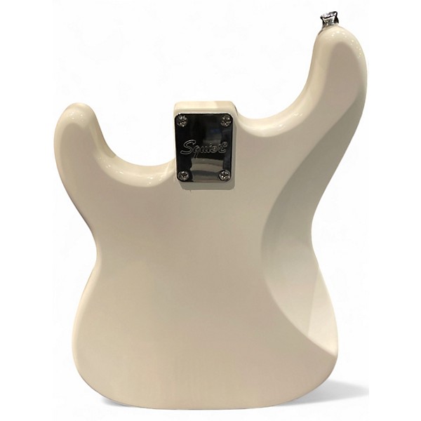 Used Squier SONIC STRAT White Solid Body Electric Guitar