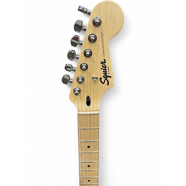 Used Squier STRATOCASTER BABY BLUE Solid Body Electric Guitar