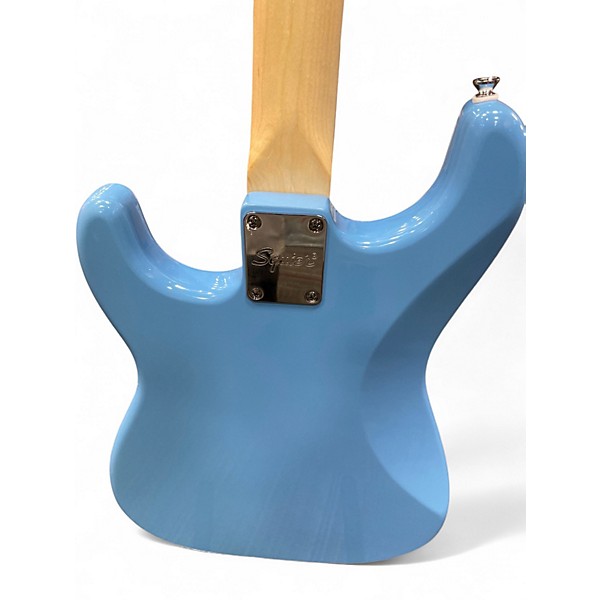 Used Squier STRATOCASTER BABY BLUE Solid Body Electric Guitar