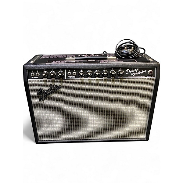 Used Fender Vintage Reissue 1965 Deluxe Reverb Tube Guitar Combo Amp
