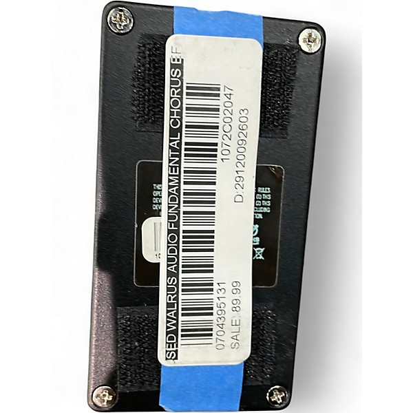 Used Walrus Audio FUNDAMENTAL CHORUS Effect Pedal