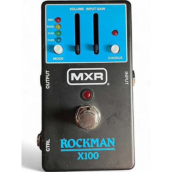 Used MXR MX100 Rockman X100 Effect Pedal
