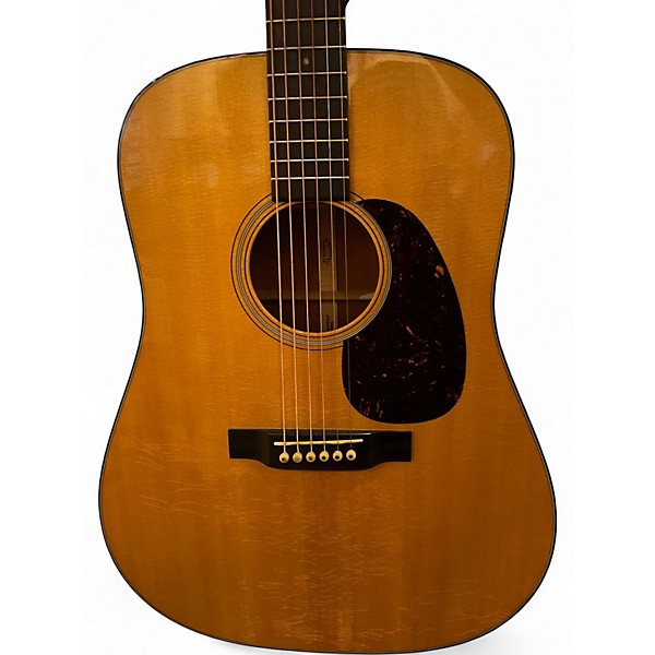 Used Martin D18 Natural Acoustic Guitar