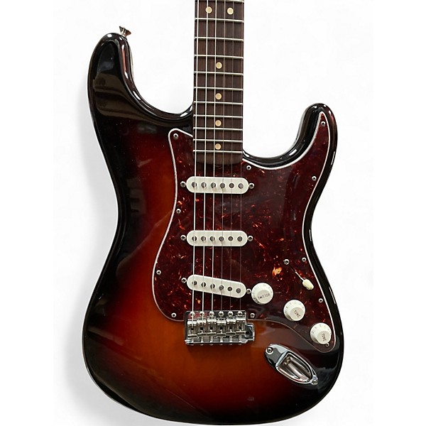 Used 2013 Fender Artist Series John Mayer Stratocaster 3 Color Sunburst Solid Body Electric Guitar