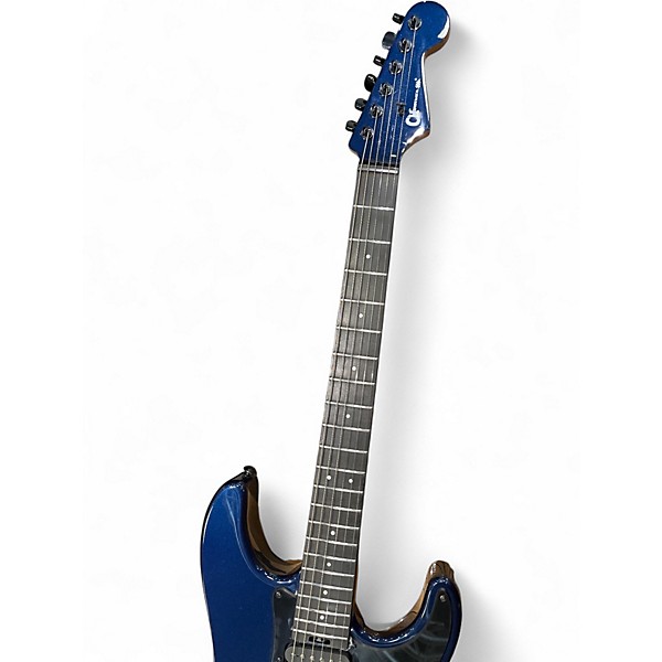 Used Charvel PRO MOD PLUS Blue Sapphire Solid Body Electric Guitar