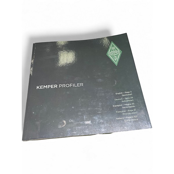 Used Kemper Profiler PowerHead 600W Class D Profiling Solid State Guitar Amp Head