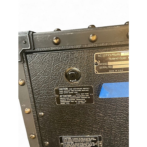 Used Roland JC120 Jazz Chorus 2x12 Guitar Combo Amp