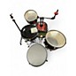 Used Ludwig 4 Piece Questlove pocket kit Red Wine Sparkle Drum Kit