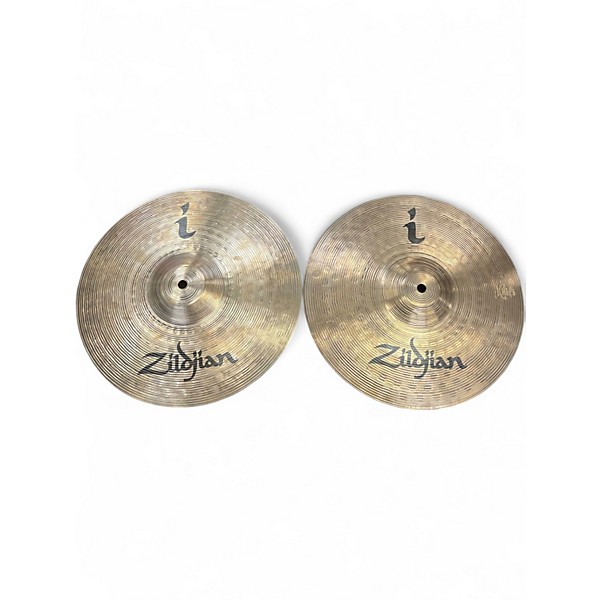 Used Zildjian 13in i series hi hats Cymbal