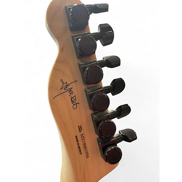 Used Fender Jim Root Signature Telecaster White Solid Body Electric Guitar