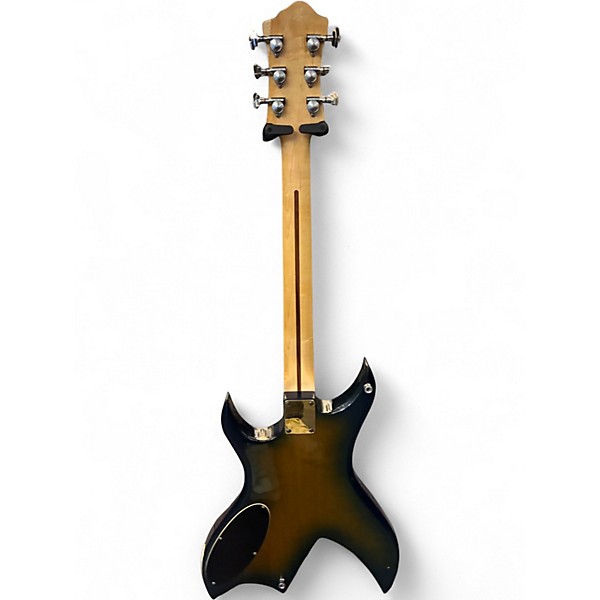 Vintage 1980 B.C. Rich Son Of A Rich Bich Blue Burst Solid Body Electric Guitar