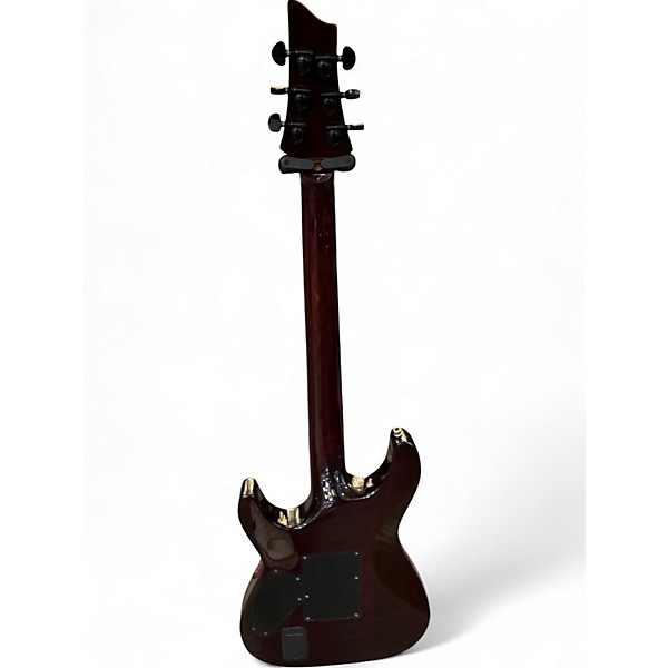 Used Schecter Guitar Research Hellraiser C1 FR Black Cherry Solid Body Electric Guitar