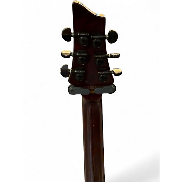 Used Schecter Guitar Research Hellraiser C1 FR Black Cherry Solid Body Electric Guitar