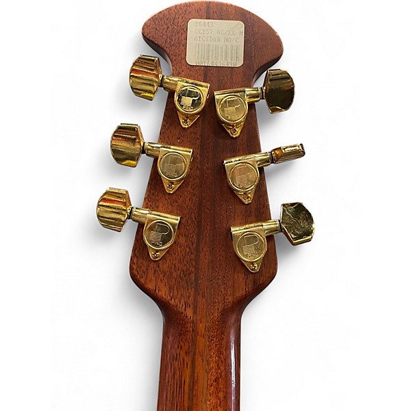 Used Ovation CC157 Natural Acoustic Electric Guitar