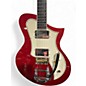 Used Kauer Guitars KORONA RED SPARKLE Solid Body Electric Guitar