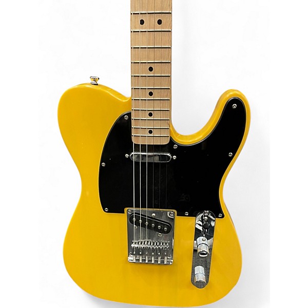Used Squier Telecaster Butterscotch Solid Body Electric Guitar