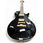Used Epiphone Les Paul Custom Black and Gold Solid Body Electric Guitar