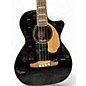 Used Fender Kingman 4-String Black Acoustic Bass Guitar