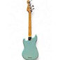 Used Fender Justin Meldal-Johnsen Road Worn Mustang Electric Bass Daphne Blue Electric Bass Guitar